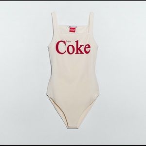 Zara retro Enjoy Coke bodysuit